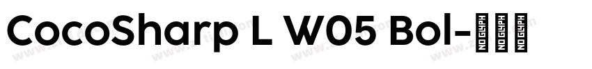 CocoSharp L W05 Bol字体转换